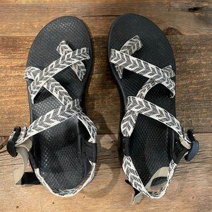 Chaco Sandals - Black and Cream - Womens Size 9